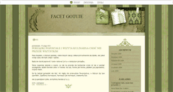 Desktop Screenshot of facetgotuje.blox.pl