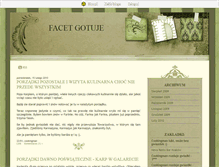 Tablet Screenshot of facetgotuje.blox.pl