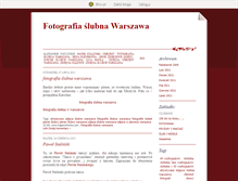 Tablet Screenshot of fotografiaslubna.blox.pl