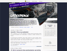 Tablet Screenshot of greenpeace.blox.pl