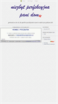 Mobile Screenshot of niezbytperfekcyjnapanidomu.blox.pl