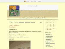 Tablet Screenshot of pieknaksiazka.blox.pl