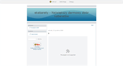 Desktop Screenshot of ekabarety.blox.pl