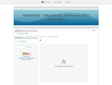 Tablet Screenshot of ekabarety.blox.pl