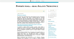 Desktop Screenshot of niemcewicz.blox.pl