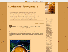 Tablet Screenshot of kuchennefascynacje.blox.pl