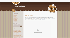 Desktop Screenshot of grylogiczneblog.blox.pl
