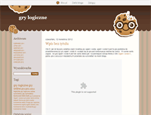 Tablet Screenshot of grylogiczneblog.blox.pl