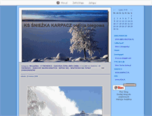 Tablet Screenshot of kssniezkakarpacz.blox.pl