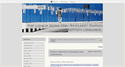 Desktop Screenshot of lubuskielotnisko.blox.pl