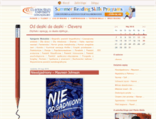 Tablet Screenshot of clevera.blox.pl