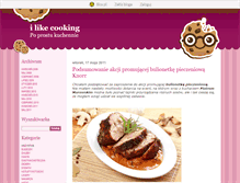 Tablet Screenshot of ilikecooking.blox.pl