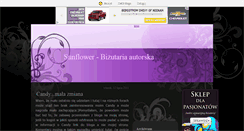 Desktop Screenshot of bizuteriasunflower.blox.pl