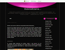 Tablet Screenshot of majoszka.blox.pl