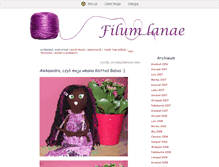 Tablet Screenshot of filumlanae.blox.pl