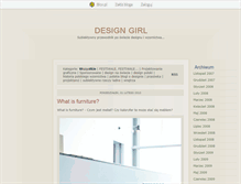 Tablet Screenshot of designgirl.blox.pl