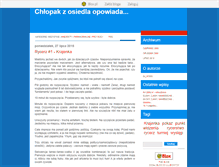 Tablet Screenshot of chlopakzosiedla.blox.pl