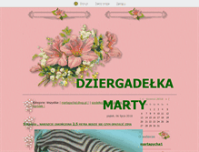 Tablet Screenshot of martapycha.blox.pl