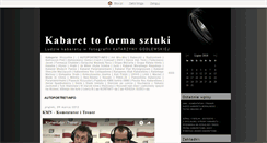 Desktop Screenshot of kabarettoformasztuki.blox.pl