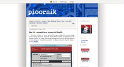 Desktop Screenshot of pioornik.blox.pl