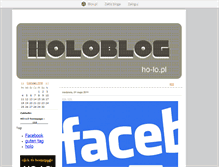 Tablet Screenshot of holostudio.blox.pl