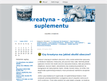 Tablet Screenshot of kreatyna.blox.pl