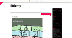 Desktop Screenshot of littlemy.blox.pl