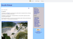 Desktop Screenshot of brazyliawakacje.blox.pl