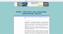 Desktop Screenshot of bialko.blox.pl