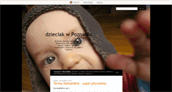 Desktop Screenshot of poznanzdzieckiem.blox.pl