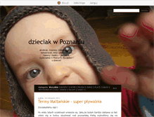 Tablet Screenshot of poznanzdzieckiem.blox.pl