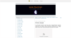 Desktop Screenshot of lonegunman.blox.pl