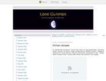 Tablet Screenshot of lonegunman.blox.pl