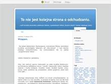 Tablet Screenshot of nieoodchudzaniu.blox.pl