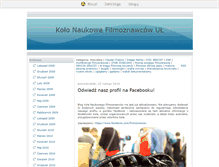 Tablet Screenshot of filmoznawczo.blox.pl