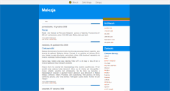 Desktop Screenshot of malezja1.blox.pl