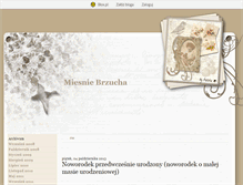 Tablet Screenshot of miesniebrzucha.blox.pl