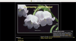 Desktop Screenshot of cyklamen.blox.pl