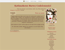 Tablet Screenshot of katiuszkowo.blox.pl