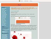 Tablet Screenshot of plock.blox.pl