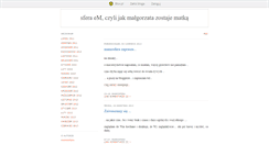 Desktop Screenshot of mamosfera.blox.pl