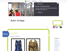 Tablet Screenshot of butikvintage.blox.pl
