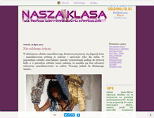 Tablet Screenshot of naszaklasa.blox.pl