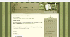 Desktop Screenshot of lubiematematyke.blox.pl