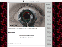 Tablet Screenshot of nadjaprzedemna.blox.pl
