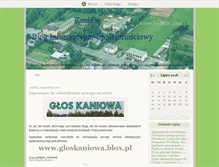 Tablet Screenshot of kaniow.blox.pl