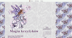 Desktop Screenshot of magiakrzyzykow.blox.pl