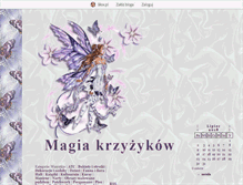 Tablet Screenshot of magiakrzyzykow.blox.pl