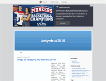 Tablet Screenshot of antywirus2010.blox.pl