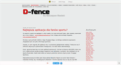 Desktop Screenshot of difens.blox.pl